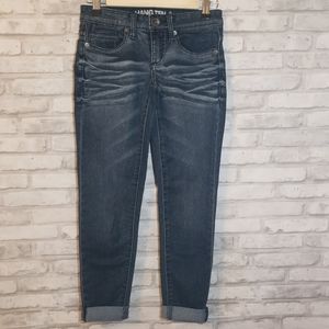 Hang Ten 0 dark wash skinny jeans 28 inseam